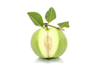 Guava with leaf