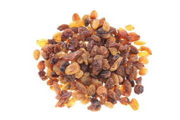 Raisins pile