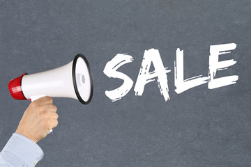 Sale Angebot einkaufen Sonderangebot aus Megafon