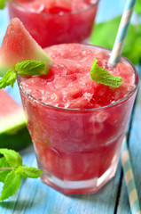 Watermelon smoothie.