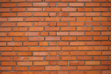 brick wall texture background material of industry building construction