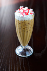 milkshake with syrup