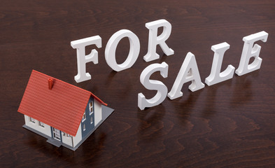 Concept of house for sale