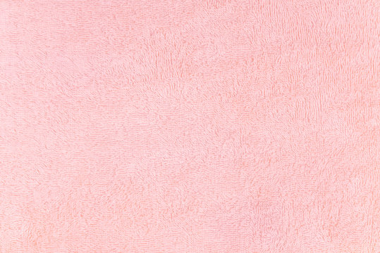 Texture of Pink towel