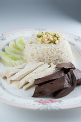 Hainanese chicken rice