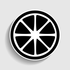 Obraz premium Fruits lemon sign