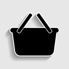 Shopping basket sign
