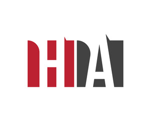 HA red square letter logo for alliance,association,advisor,accountants,academy