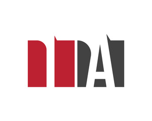 IA red square letter logo for alliance,association,advisor,accountants,academy