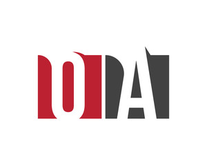 OA red square letter logo for alliance,association,advisor,accountants,academy