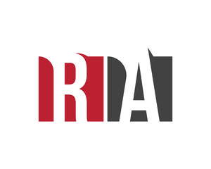 RA red square letter logo for alliance,association,advisor,accountants,academy