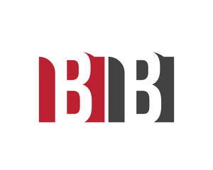 BB red square letter logo for building,book,brothers,business,blog