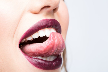 Sexy female lips
