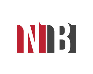 NB red square letter logo for building,book,brothers,business,blog