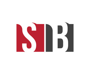 SB red square letter logo for building,book,brothers,business,blog