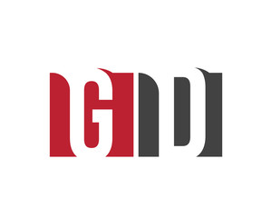 GD red square letter logo for data, developer, design, department, delivery, digital