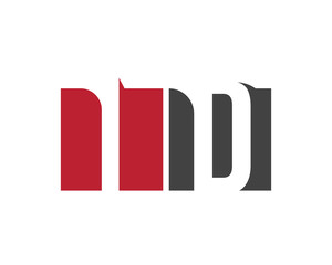 ID red square letter logo for data, developer, design, department, delivery, digital