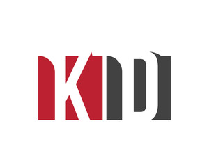 KD red square letter logo for data, developer, design, department, delivery, digital