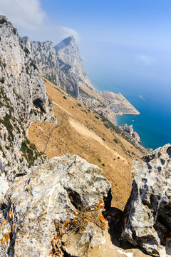Amazing Vista from the top of the Rock of Gibraltar