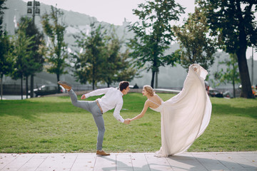 wedding day in Budapest