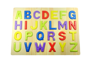 Colorful Alphabet Letters ABC