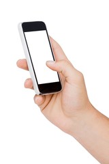 Man using mobile phone