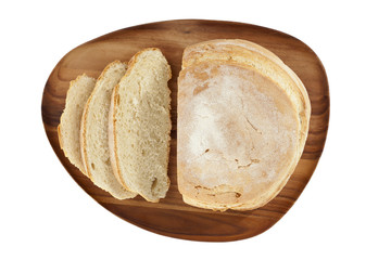 slices of bread with powdered sugar