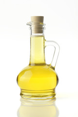 Cooking Oil / High resolution image of cooking oil on white background shot in studio
