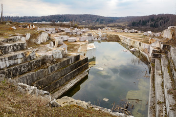 Obraz premium Marble quarry