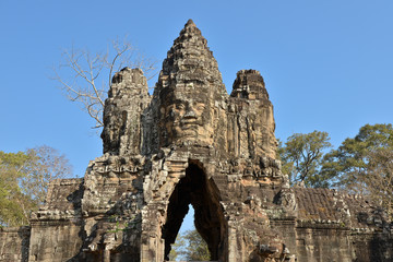 South Gateway to Angkor Thom, Cambodia