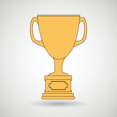 trophy icon  design 