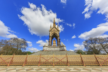 Fototapeta premium Beautiful landscape around Hyde Park