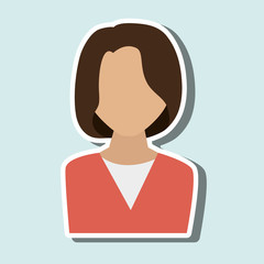 business person avatar  design 