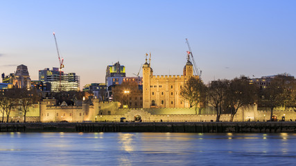 The famous Tower of London