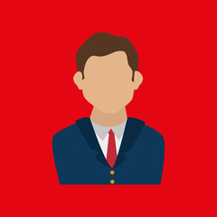 business person avatar  design 