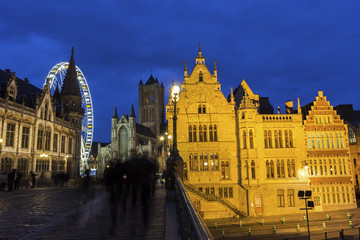 Fototapeta premium Gent in Belgium