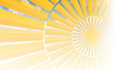 Fototapeta premium sunshine