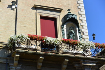 Old balcony Italy