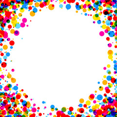 Background with color drops.