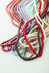 Obraz premium Necklace palette close up 