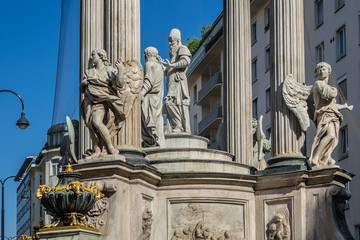 Wedding Fountain (Vermahlungsbrunnen). Hoher Markt, Vienna. © dbrnjhrj