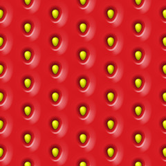 Seamless strawberry pattern