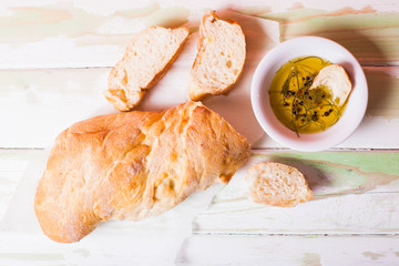 Ciabatta italian bread 