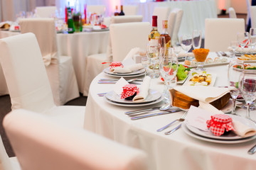 Wedding table decoration