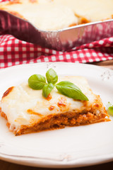 Classic lasagna bolognese