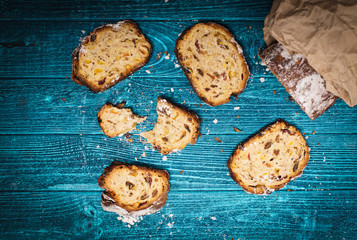 Stollen sweet cake