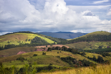 Brazilian tropical landscape