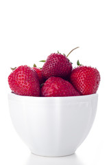bowl with strawberries
