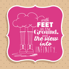 message in calligraphy design 