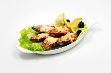 baked oysters